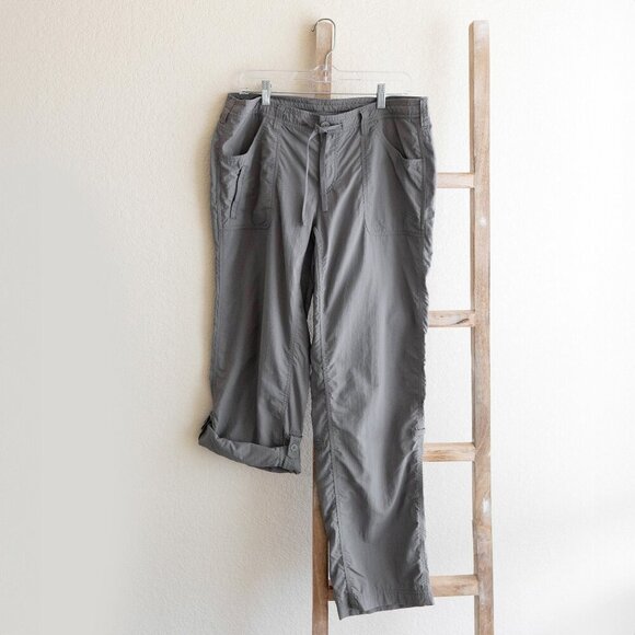 THE NORTH FACE Womens Sz 14 Gray Horizon Tempest Convertible Capri to Long Pants - Picture 3 of 10